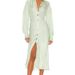 Song Of Style Idol Midi Dress In Mint Green