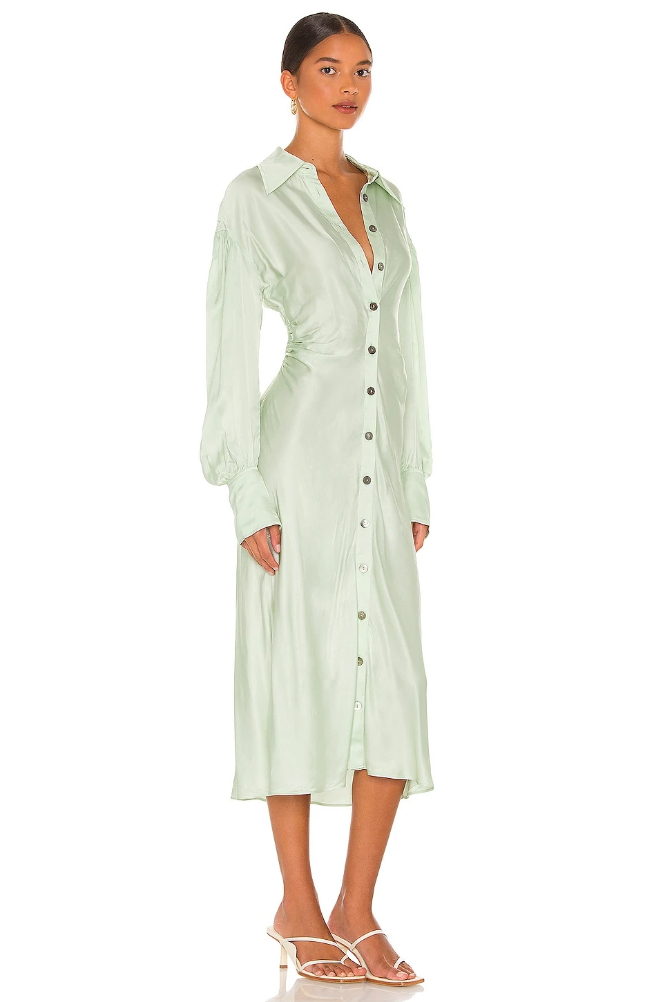 Song Of Style Idol Midi Dress In Mint Green - Image 2