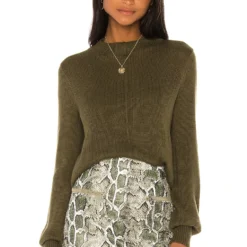 Song Of Style Ollie Sweater In Green