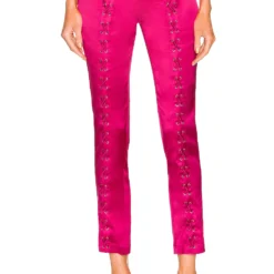 Song Of Style Ewan Trouser In Fuchsia Pink