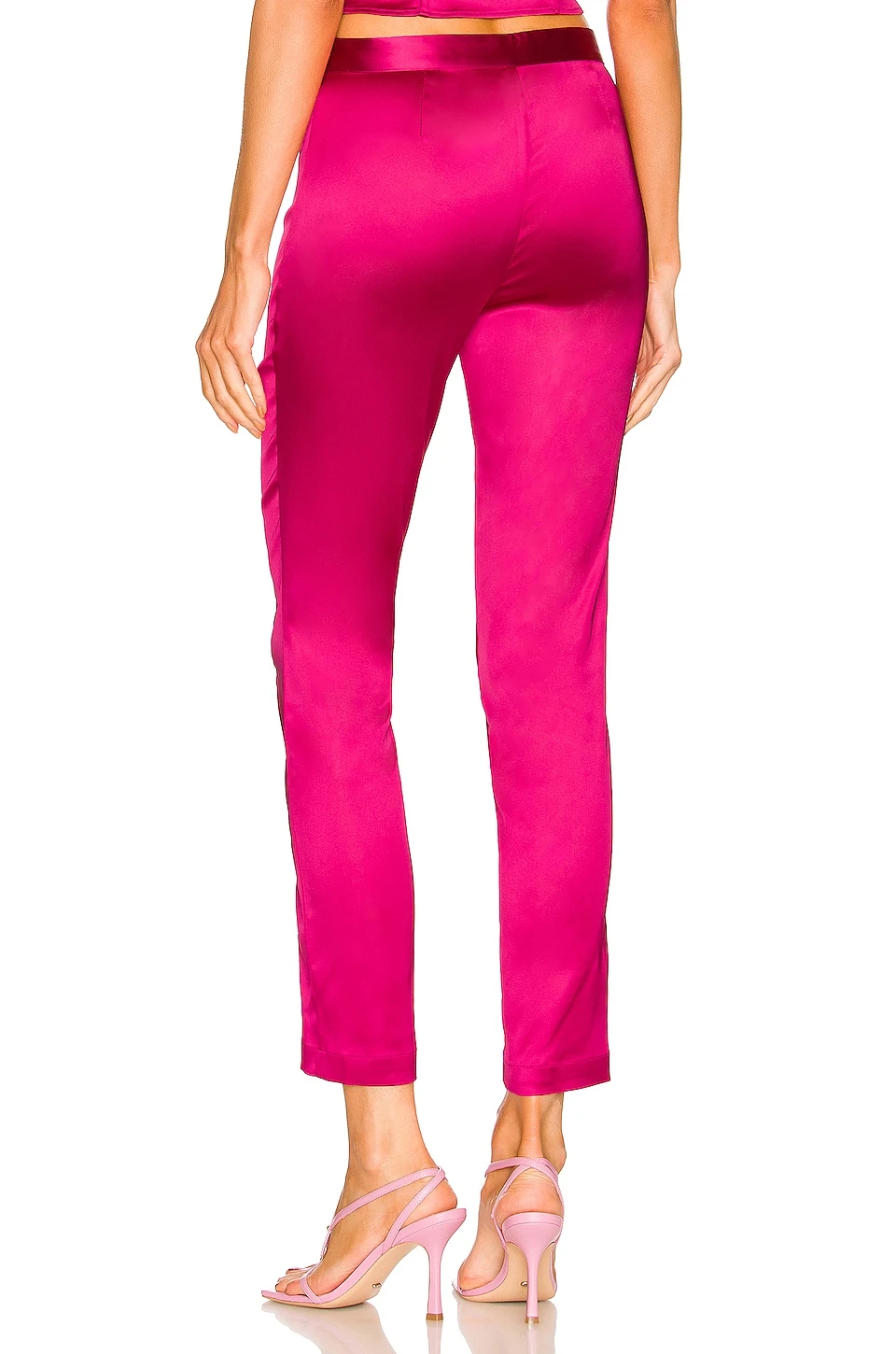 Song Of Style Ewan Trouser In Fuchsia Pink - Image 3