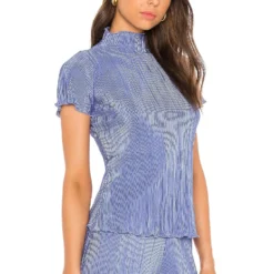 Song Of Style Nelson Top In Lapis Blue