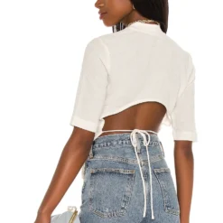 Song Of Style Booker Top In Ivory