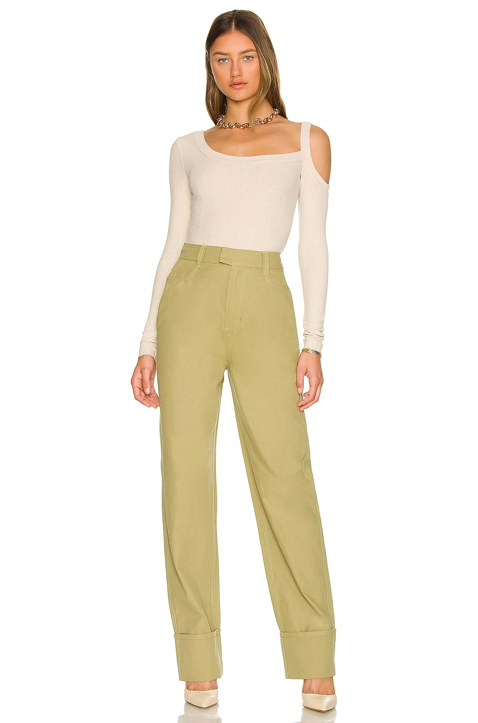 Song Of Style Cruz Top In Cream - Image 4