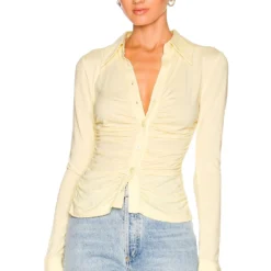 Song Of Style Efra Top In Mellow Yellow