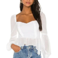 Song Of Style Clara Top In White