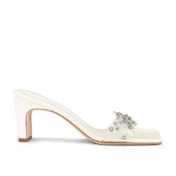 Song Of Style Sparkle Heel In White